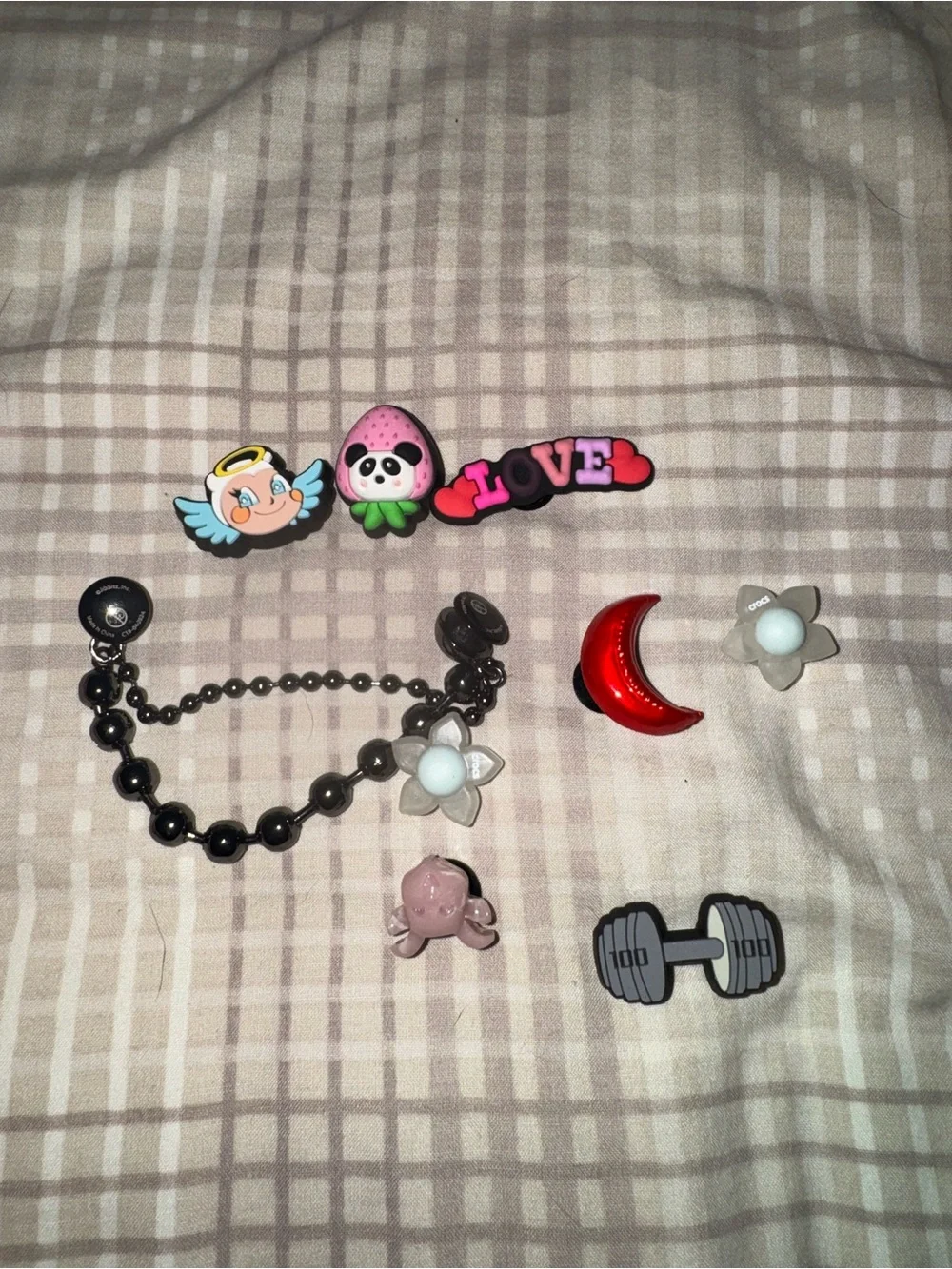 Assorted croc charms